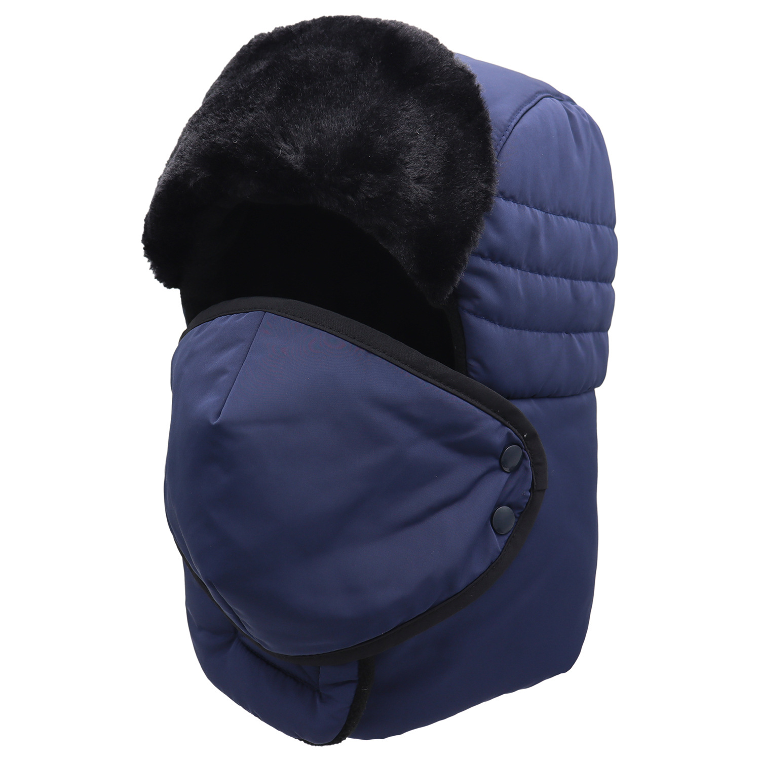 หมวกกันหนาวสำหรับผู้ชายพร้อมที - Trapper Hat Ear Flap บทวิจารณ์และราคา