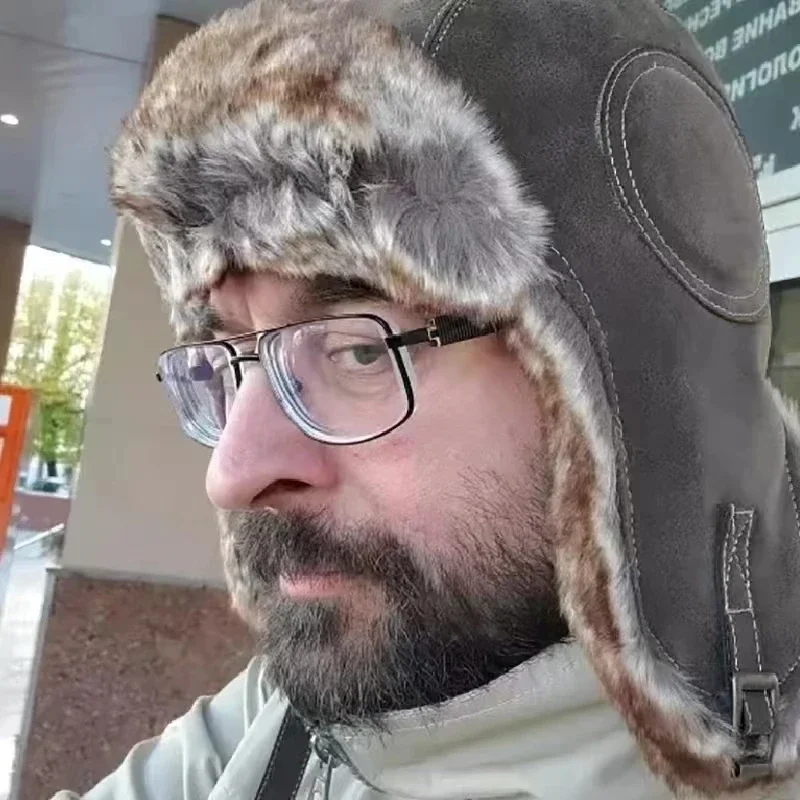 หมวกหนัง SnowWint แบบมีที่ปิดห - Trapper Hat Ear Flap บทวิจารณ์และราคา