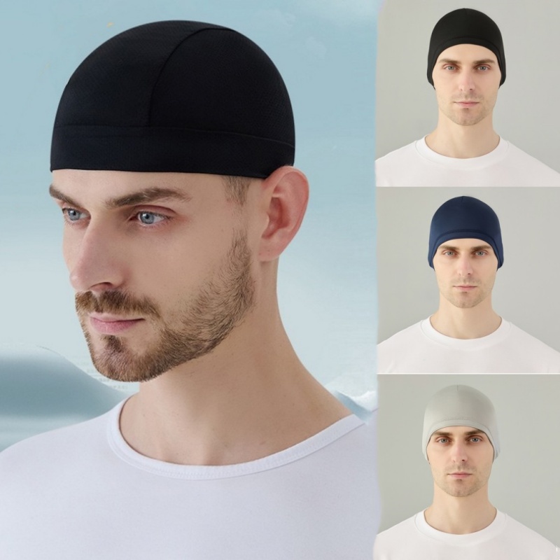 หมวกซับในหมวกกันน็อคสำหรับปั่น - Skull Cap Helmet Liner บทวิจารณ์และราคา