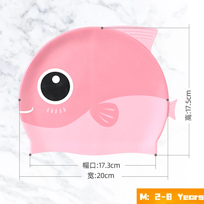 หมวกว่ายน้ำซิลิโคนรูปการ์ตูนปล - Swim Hat Silicone บทวิจารณ์และราคา