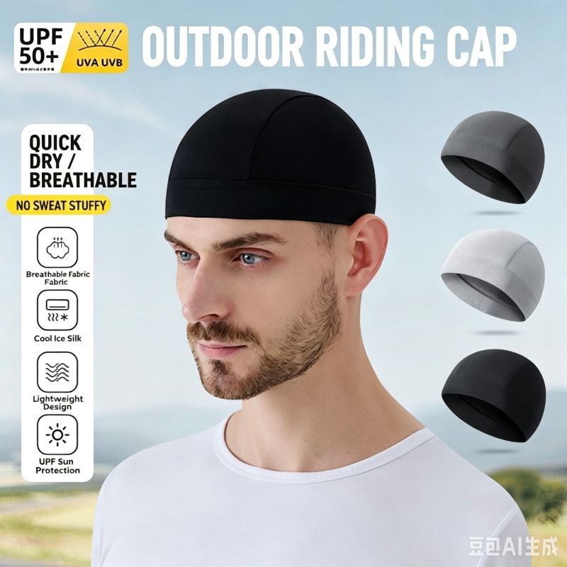 หมวกบีนนี่ตาข่ายระบายอากาศแห้ง - Skull Cap Helmet Liner บทวิจารณ์และราคา