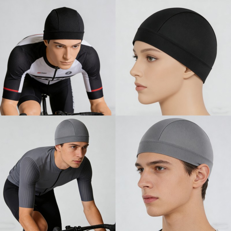 หมวกบีนนี่ตาข่ายระบายอากาศแห้ง - Skull Cap Helmet Liner บทวิจารณ์และราคา